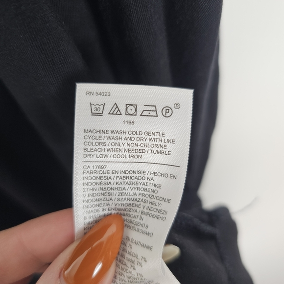 Athleta Black Santorini Thera Fit and Flare Athleisure Dress Medium - Picture 5 of 6